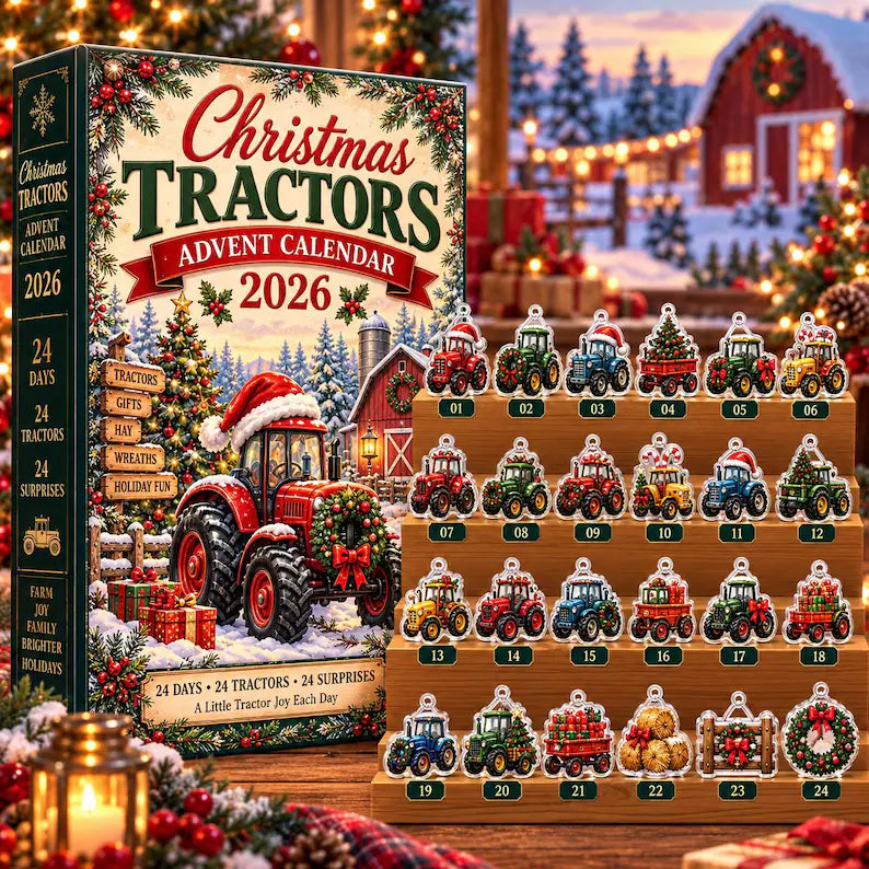 Christmas Tractors Advent Calendar 2026, 24 Days of Farm Machinery Surprises, Holiday Countdown Gift for Kids and Tractor Fans e6ac9124-735f-40aa-86e5-498a5cea175e-dfbhgfth-1-.webp