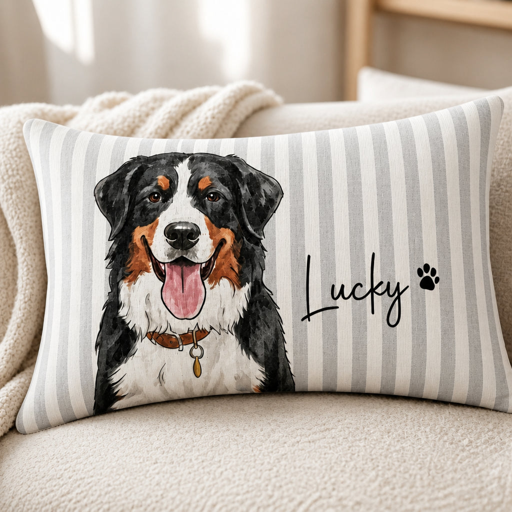 Custom Pet Portrait Name Pillow – Ribbon Badge Edition - Personalized Pillow e6afd562-e64c-41ed-a1f1-5d54c261caa9.jpg