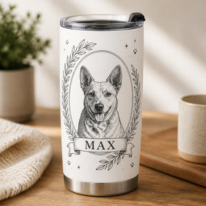 Custom Pet Portrait Tumbler – Etched Cameo Wreath - Personalized Tumbler e6cc158f-6d0c-4e2e-8421-6aa86a59f328.jpg