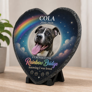 Rainbow Bridge Pet Memorial Heart Stone - Photo Upload - Personalized Memorial Stone e6d880f6-0180-471c-8869-f88aa1bb3680.jpg