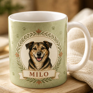Custom Pet Portrait Edge-to-Edge Mug – Wreath Medallion + Name - Personalized Edge-to-Edge Mug e6e9068c-4437-4fde-ae26-43749e183893.jpg