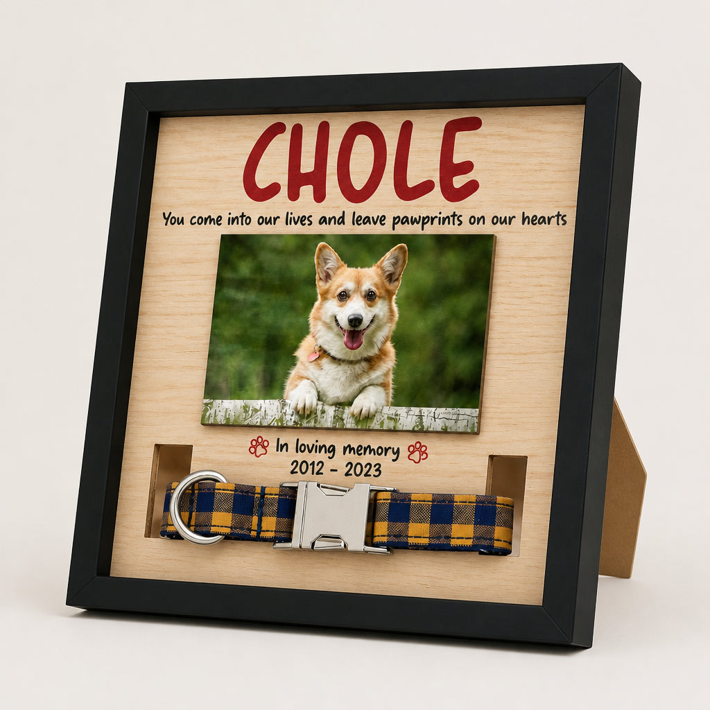 Pet Memorial Picture Frame Insert – Pawprints On Our Hearts - Personalized Picture Frame e6f94c29-ed17-4220-b2d0-f01b009894c4.jpg