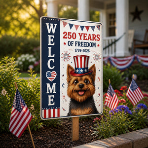 Patriotic Welcome Yard Sign – 250 Years of Freedom (1776–2026) - Yard Sign e6fa60e5-91c9-4ab1-87ba-0261f2d204fa.jpg