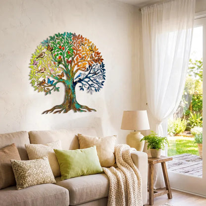Four Seasons Tree of Life Metal Art, Colorful Nature Wall Sign, Boho Living Room Decor, Housewarming Gift e710ba13-da26-4445-aa4d-5496b5a15eba-retgregh-2-.webp