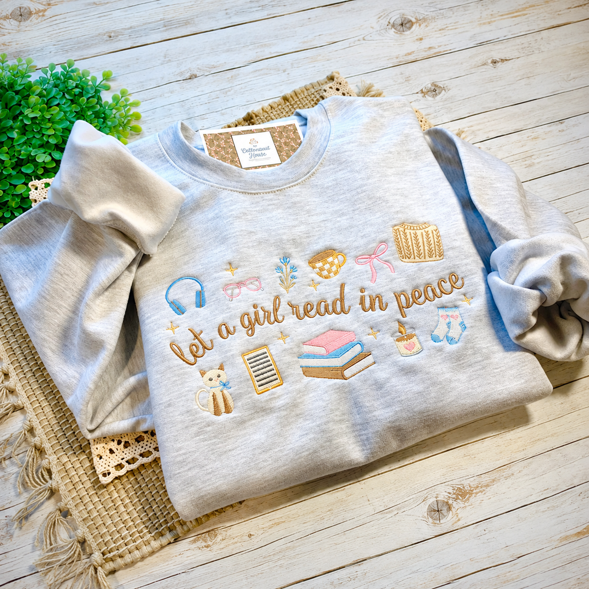 Let a Girl Read in Peace Embroidered Sweatshirt/Bookish Gift Crewneck/Book Lover/Booked Weekend/Literature/Fall Sweater Weather/Cozy Season, Gift For Hers e713a4fb-b61c-438f-be36-ccd2b9f6450a-oi1.png