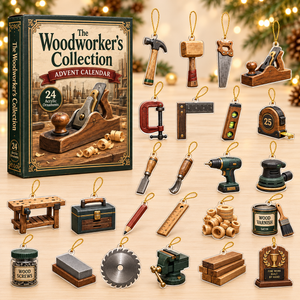 Woodworking Craft Tools Advent Calendar 2026 - 24-Day Festive Countdown, Acrylic Charms Blind Box - Gift For Tool Lovers e7293efd-d7e2-4176-bc02-fa32b0485945-wood-box-charms.png
