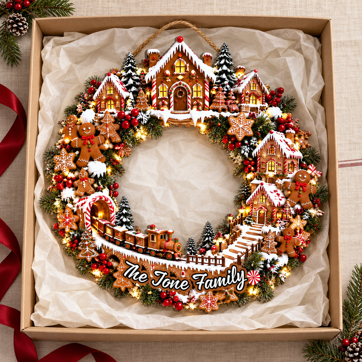 Gingerbread Christmas Wreath - Personalized Gingerbread Christmas Wreath, Candy Cane Holiday Door Wreath, Peppermint Christmas Door Decor e72b174a-c0d4-4234-afe2-1630ee9b55a7-b6ad73ec-e93b-4d2f-b3e8-3b35527c8ba2.png