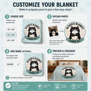 Personalized Cat Blanket — Hands Off (Grumpy Cat Edition) - Personalized Blanket e75312a7-1db1-4b2f-90a4-37b443c7b411.jpg