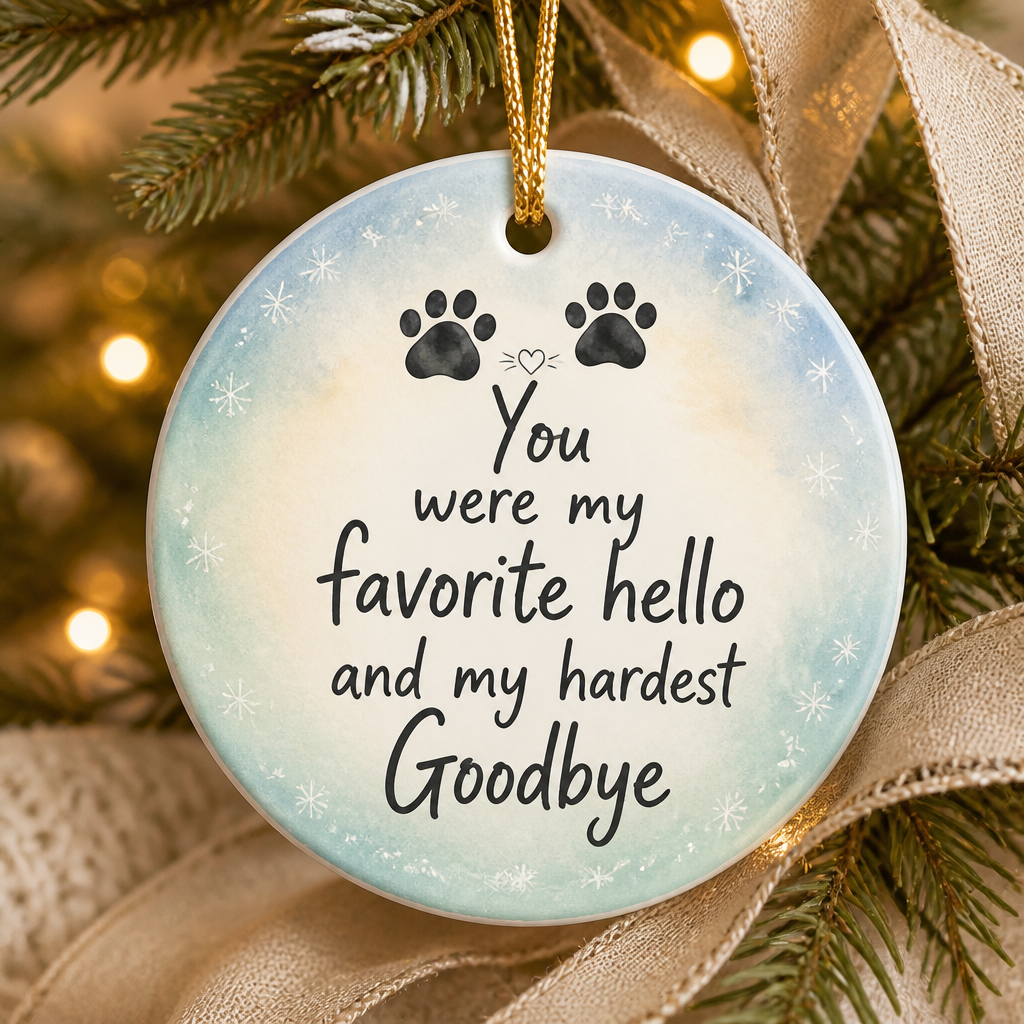 Custom Pet Portrait Round Ornament – Watercolor Snowflake Edition - Personalized Ornament e7666314-7be3-468f-83a5-c586430813ce.png