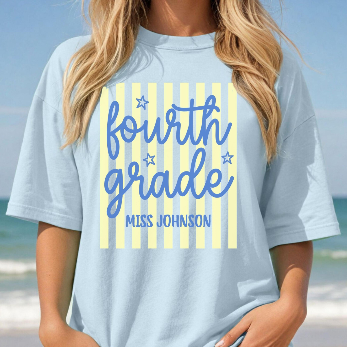 Comfort Colors Custom Fourth Grade Teacher Shirt, 4th Grade Teacher Team Shirts, Personalized Fourth Grade Shirt, Gift For New Teacher e794680f-3762-4040-a304-b1d9a46aaf43-4.png