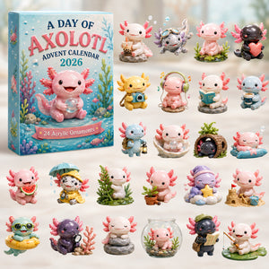 A Day Of Axolotl Advent Calendar 2026 - 24-Day Festive Countdown, Acrylic Charms Blind Box - Gift For Axolotl Lovers e7b355d2-ab1f-417f-9df3-29e7158aa122-axolotl.jpg