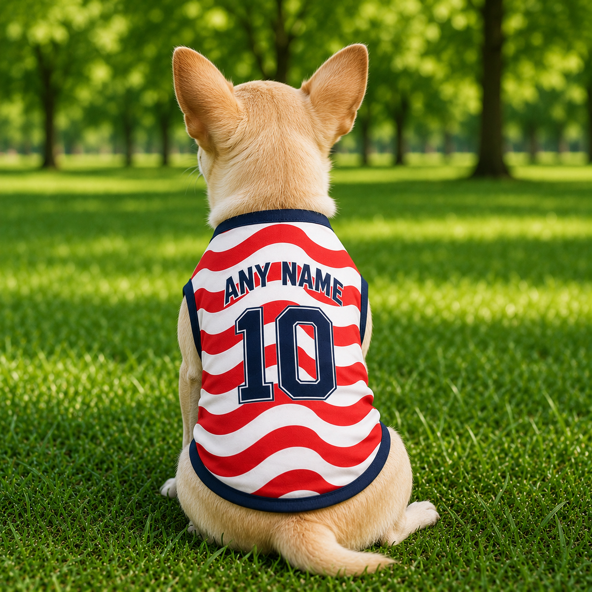 USA Dog Soccer Jersey,Custom USA 2026 Family Soccer Jersey, Football Shirt, Custom USA Jersey Gift
