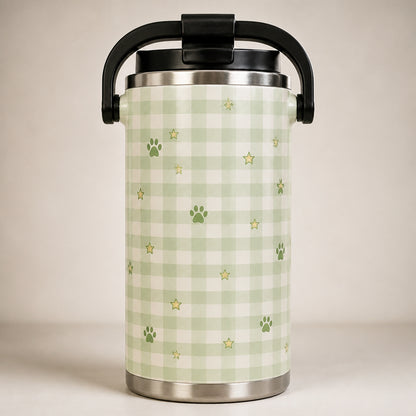 Custom Pet Portrait Cameo 40oz Tumbler – Photo-to-Art + Name - Personalized 40 oz Stainless Steel Tumbler e7eade46-4d4c-4040-adaf-cb801db0336f.jpg