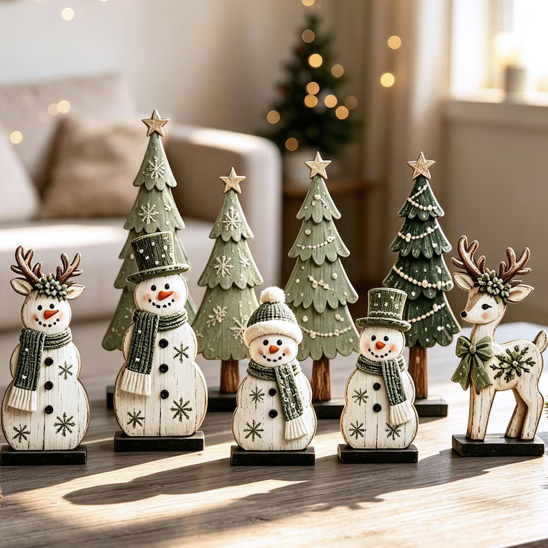 Rustic Wooden Christmas Tiered Tray Decor, Xmas Tree & Reindeer Signs, Winter Holiday Decorations for Mantel & Shelf e7f64fb8-c165-4e38-ac81-b7f4f7bd1475-r1.png