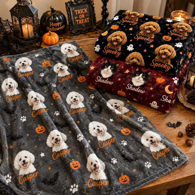Custom Halloween Pet Photo Blanket, Personalized Dog Cat Portrait Throw, Spooky Season Decor e80f8679-7893-470b-8f00-777b5a48469c-fdgdf-27-.webp