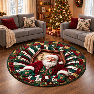 3D Santa Illusion Doormat, Vintage Christmas Floor Rug, Festive Xmas Gift e812b266-814a-47f0-a74c-c621816d5082-f3cfee32-4e19-4fb0-903e-92b3f7d6d400.png