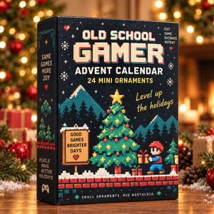 Old School Gamer Advent Calendar – 24 Mini Acrylic Gaming Ornaments, Retro Video Game Christmas Countdown Gift For Gamers e81cbf98-4f42-4186-ae47-b889b5d7e9d9--3.png
