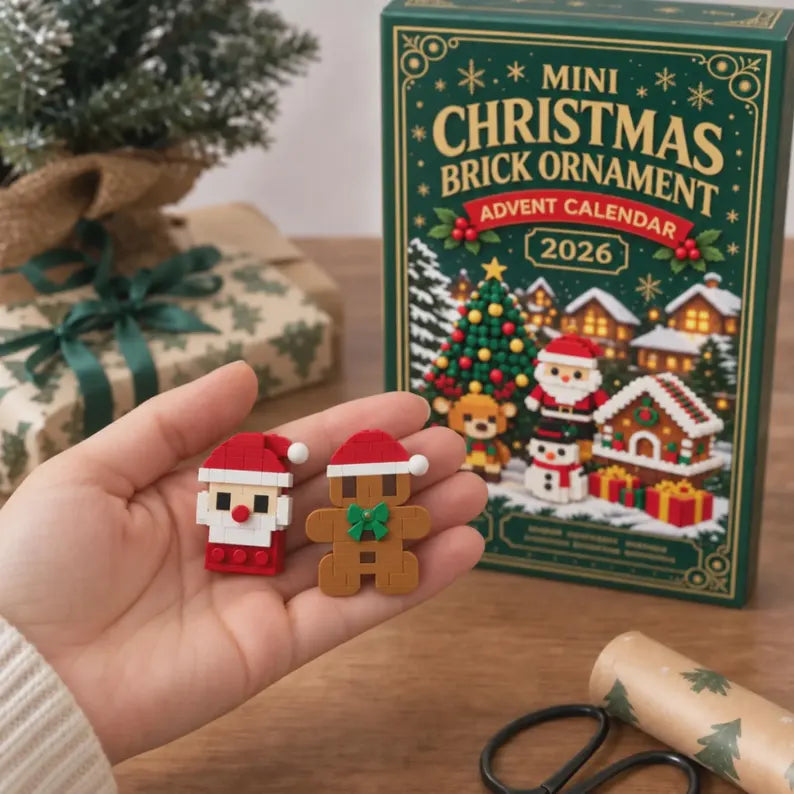 24 Days Christmas Brick Ornament Advent Calendar 2026, DIY Building Toy Countdown, Mini Christmas Building Blocks, Kids Holiday Gift e82c0610-74a7-471f-89a1-b610aef2bb3d-dsgrh-1-.webp