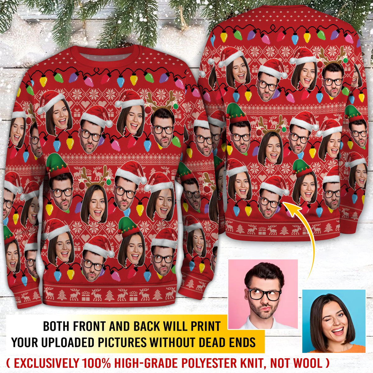 Personalized Face Pattern Ugly Christmas Sweater | Custom Festive Red Holiday Sweatshirt e83d975b-fa0c-4739-9bdd-2d40ca9f9ea5-7.jpg