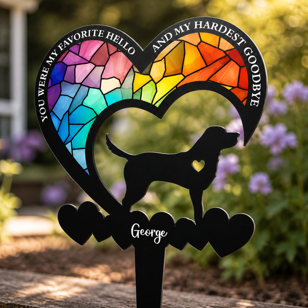 Rainbow Paw Stained-Glass Dog Memorial Garden Stake – Custom Name - Personalized Cut Metal Sign UV Printed e85d9a4b-c409-4c28-a911-fc61be43d6d2.jpg