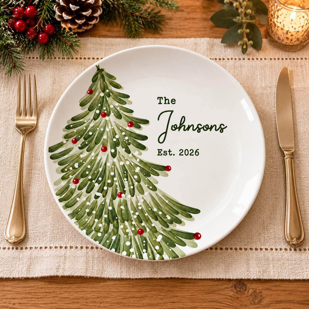 Personalized Family Christmas Tree Housewarming Gift-Custom Christmas Plate-Xmas Decor e886cd96-8231-47fe-bfc4-790787415c12-banner-3.png