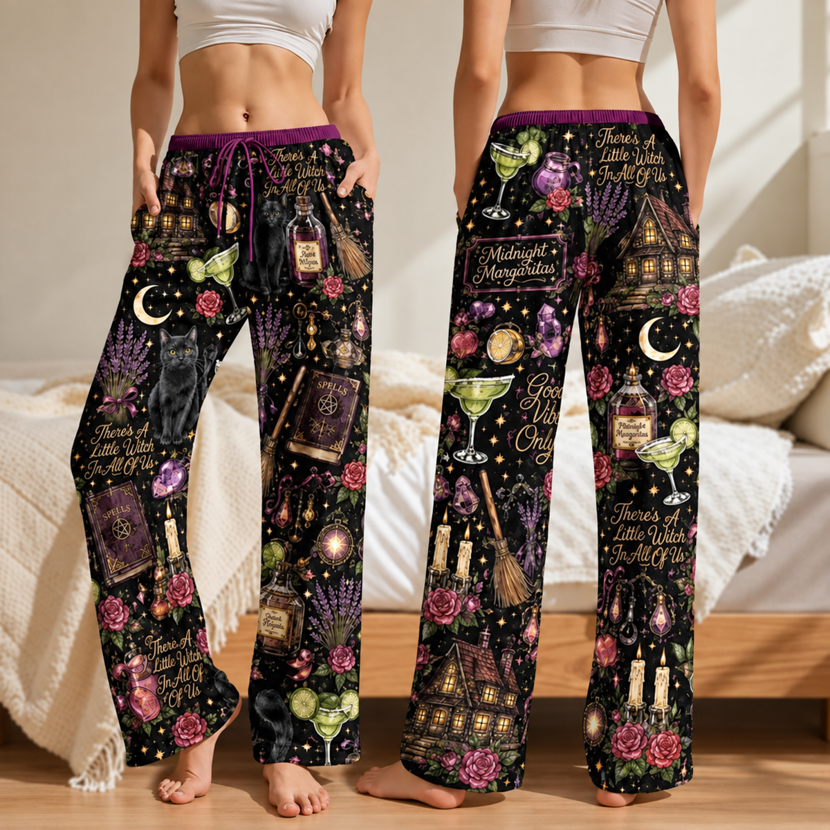 Witchy Halloween Satin Pajamas, Spooky Witch PJs Set, Gothic Sleepwear, Magical Halloween Pajamas, Fall Gift for Her e89d64a6-420d-4882-a524-2e0d8c26cbea-c6d20f60-f2cb-4ea2-9b5f-3c7709c2e682.png