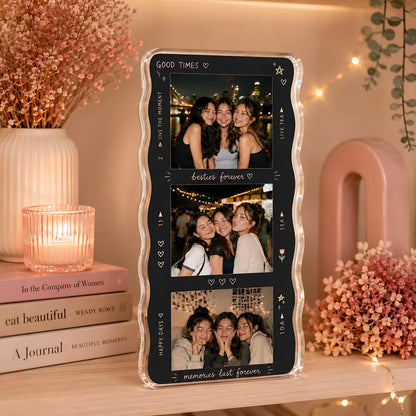 Personalized Bestie Acrylic Film Strip Block, Custom Best Friend Photo Gift, Photo Collage Gift, Birthday Gift for Bestie, Room Decor Gifts e8abf459-cf05-4e20-94bf-2b01739d0898-4.jpg