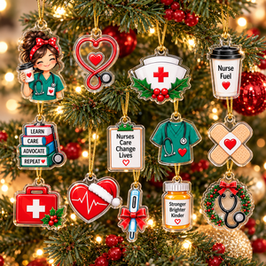 Nurse Advent Calendar 2026, 24 Days Christmas Countdown, Nurse Christmas Gift, RN Nursing Gift, Medical Acrylic Ornament Set e8add8a1-9dca-424e-afe1-59a198b8f925-c0c35ca2-4577-4827-803b-95da7543bc59.png