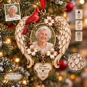 Personalized Cardinal Memorial 3D Ornament – Custom Photo, Name & Date Angel Wings Remembrance Keepsake, Forever in Our Hearts Sympathy Gift e8dc384a-1ee8-48ae-b0df-2e7876a7f1b3-Rose-Memorial-Christmas-Ornament-Image-Sep-15-2026-04_21_04-PM-3-.png