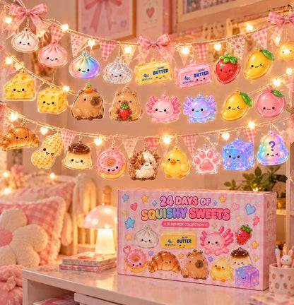 Trending Squishy Advent Calendar, Viral Squishy Blind Box, Kawaii Acrylic Charms for Kids, Boy Girl Christmas Gift, Dumpling Butter Cheese e8e95608-ddfc-40bd-90b2-0ca463dcf5d4-gf-11-.jpg