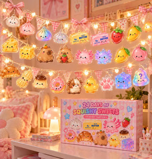 Trending Squishy Advent Calendar, Viral Squishy Blind Box, Kawaii Acrylic Charms for Kids, Boy Girl Christmas Gift, Dumpling Butter Cheese e8e95608-ddfc-40bd-90b2-0ca463dcf5d4-gf-11-.jpg