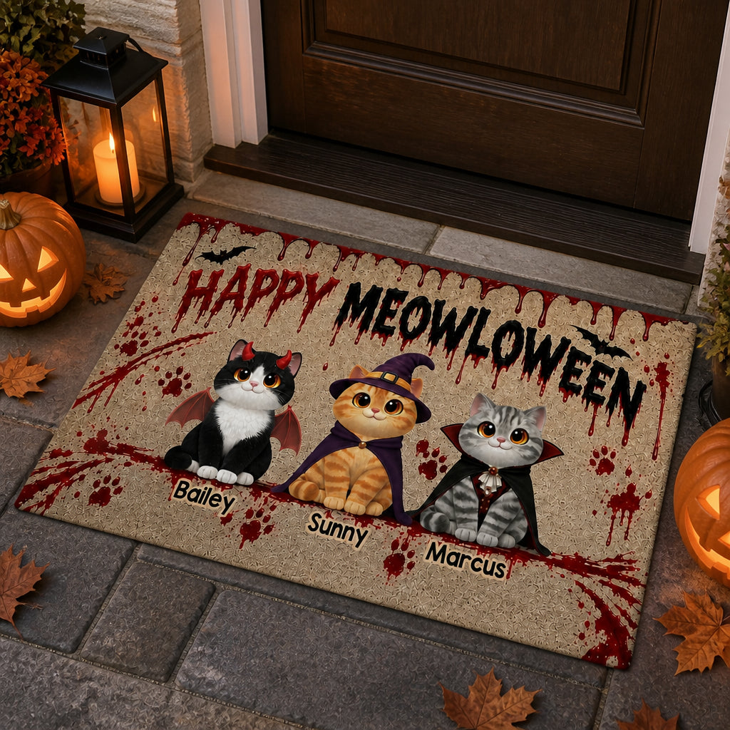 Happy Meowloween Personalized Cat Photo Doormat - Personalized Doormat e8efc13e-ee6c-4f7c-b123-6870fff1731e.jpg