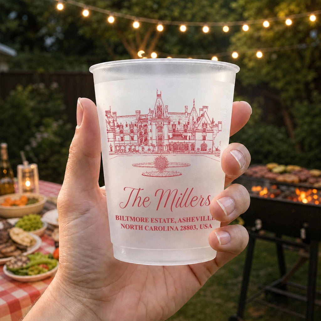 Wedding Venue Illustration - Personalized Frosted Cup - Wedding Gift e8fba305-a901-4fcb-be49-6ddfda426058-3.webp