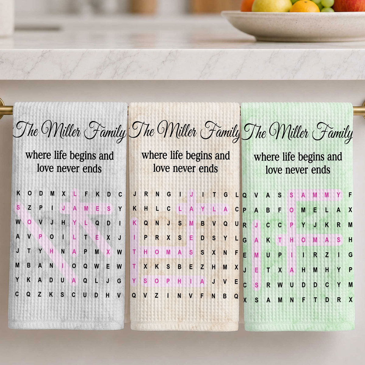 Family Where Life Begins And Love Never Ends Word Search Puzzle - Personalized Name Waffle Weave Kitchen Towel, Housewarming Gift e8fbc7a4-e590-4a76-97a3-d157c177b7fb-2-5-.jpg
