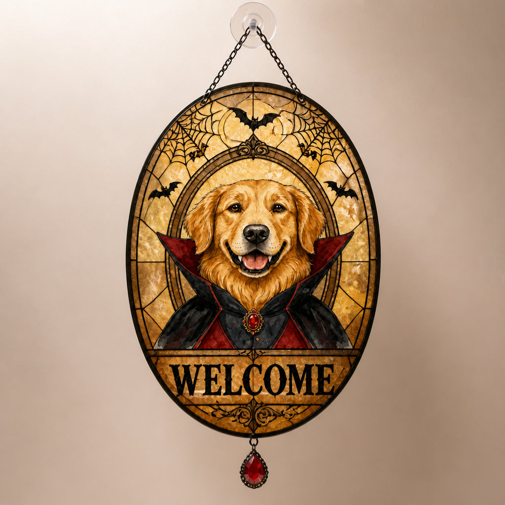 Halloween Pet Portrait Welcome Doormat (Photo Upload) - 1 Layered Suncatcher with Charm e9118ae6-e9e7-4282-85c6-f3d9e2ee71bf.jpg