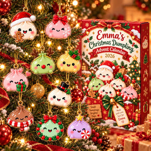 Personalized Christmas Dumpling Advent Calendar 2026, 24 Acrylic Dumpling Ornaments e9380937-165e-44c9-a0bd-fc370314b02f-il_1588xN.8569926926_r1lm.jpg