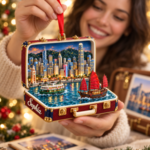 Personalized 3D Victoria Harbour Suitcase Christmas Ornament – Hong Kong Travel Souvenir & Gift for Hong Kong Lovers e969a3f8-5b71-453b-a233-02000a9f2e66-Hong-Kong-Harbor-Ornament-Gift-2.png