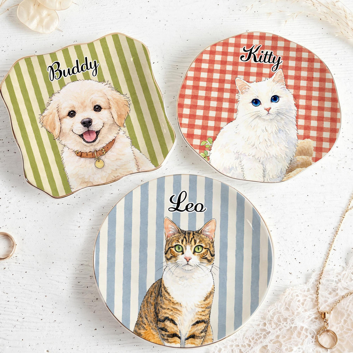 Custom Photo Birthday Gifts For Dog Cat Lovers, Personalized Dog Dad And Mom Cat Owners Jewelry Dish, Pet Memorial, Gift for Pet Lover e96a7dd0-6c2c-4189-a998-5a3cb0c0467d-6.jpg