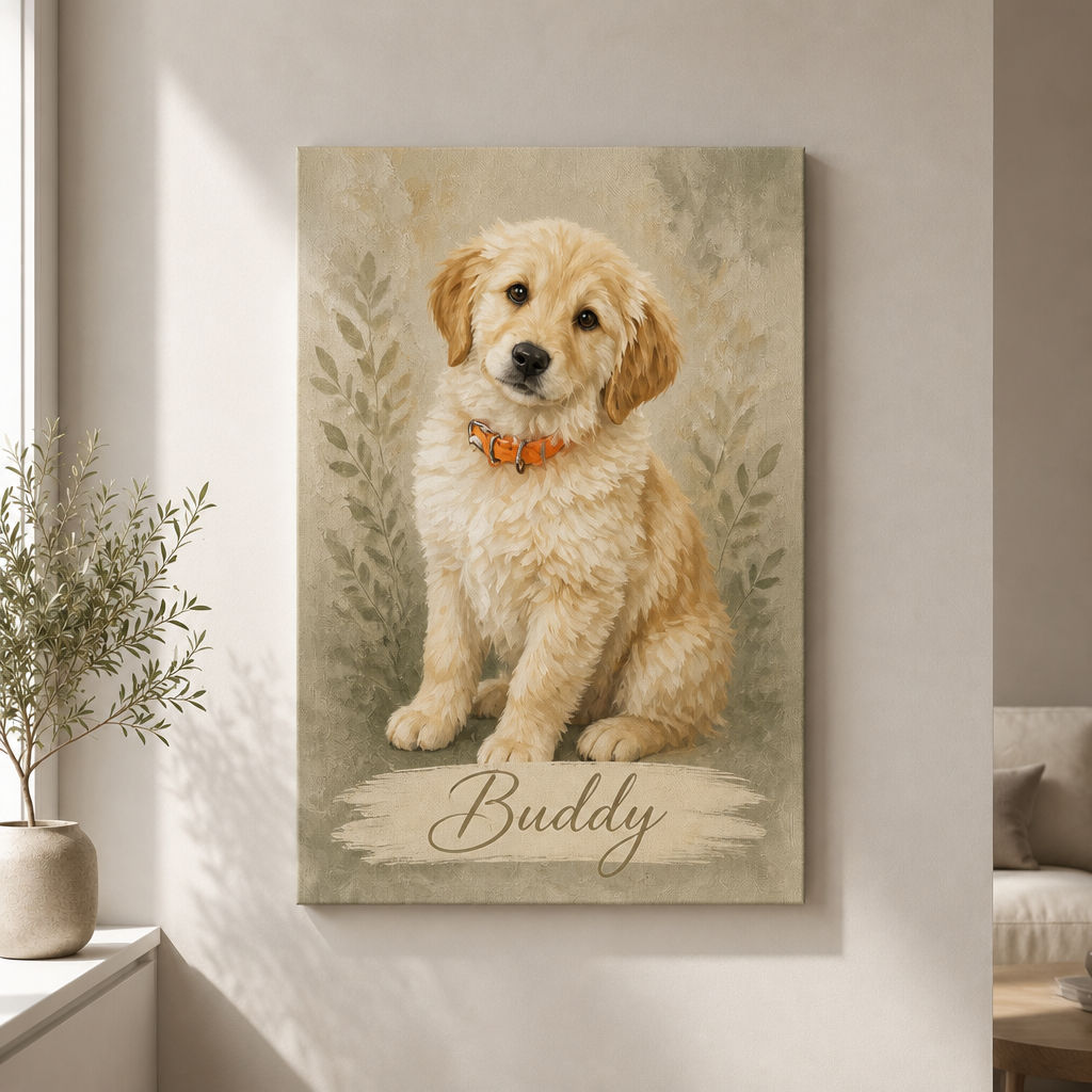 Personalized Pet Portrait Canvas (Photo to Painting) - Personalized Canvas e9762b61-50b8-4be7-8f1b-d10835e20bcb.png