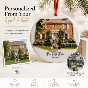 Personalized First Home Ornament from Photo, Real 3D Raised House Keepsake, Custom New Home Christmas Gift e97d5ad9-c1a8-4b6f-847c-837d11873090-banner-4.png