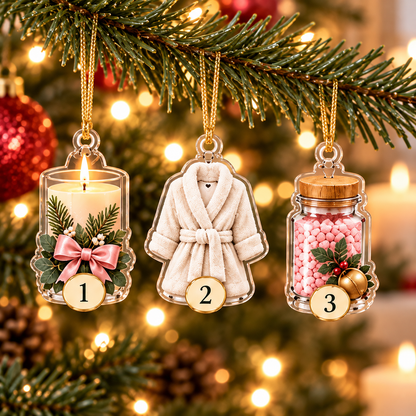Spa Night Christmas Advent Calendar 2026, 24 Acrylic Ornament Countdown, Self Care Holiday Gift for Her e9ba56ac-f9c1-49a0-bdf9-5dd8f0456986-560dbd93-31fa-48d6-a9ef-24730c7d4cd7.png
