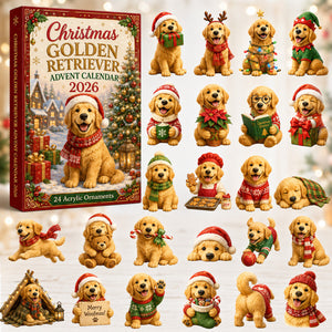 Christmas Golden Retriever Advent Calendar 2026 - 24-Day Festive Countdown, Acrylic Charms Blind Box - Gift For Golden Retriever Lovers e9c70456-936f-4f17-abf8-faffc01afe5a-golden-retriever.jpg