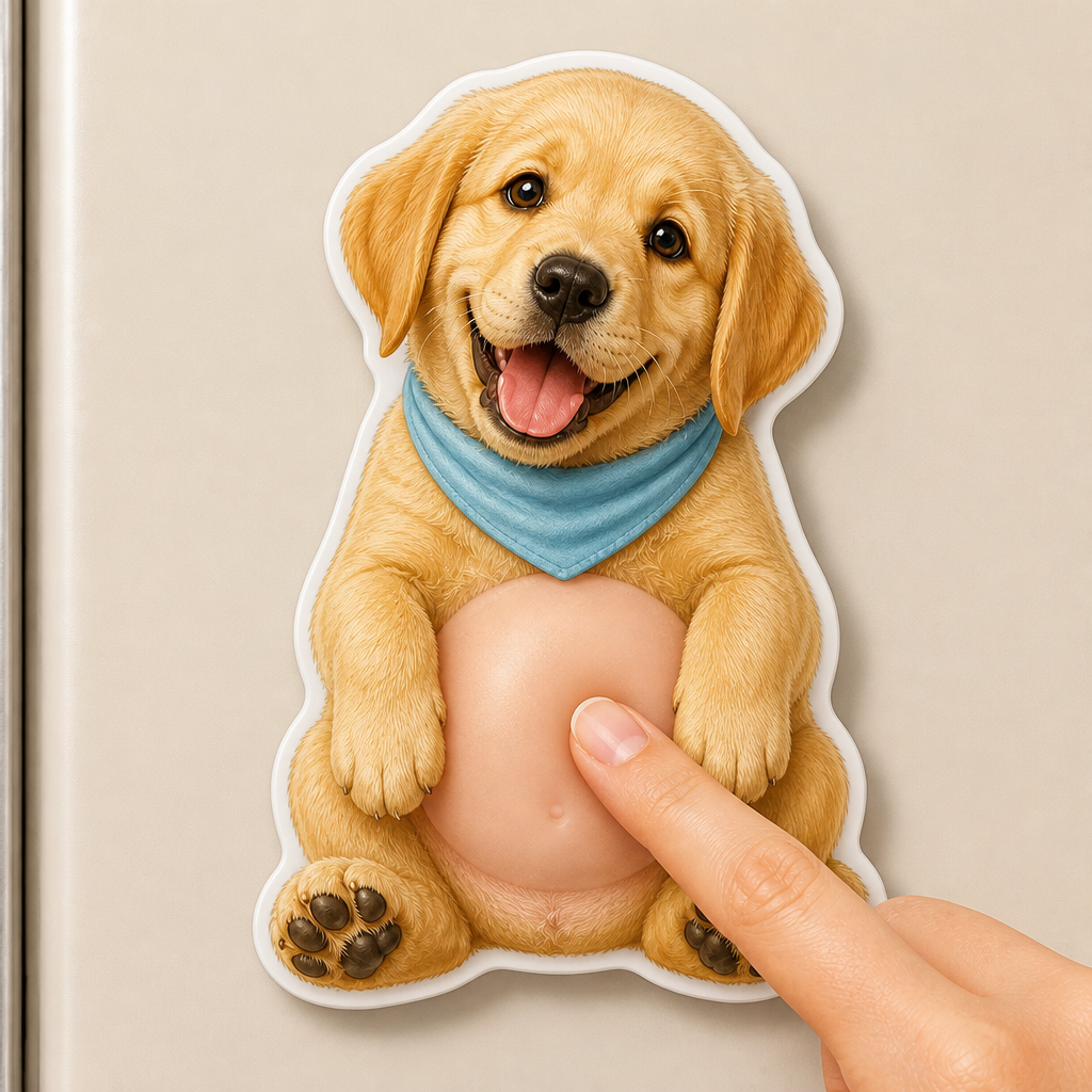 Custom Pet Photo 3D Nose Fridge Magnet - Personalized Acrylic Refrigerator Magnet - Soft Rubber Belly e9d802a2-c785-4b5e-84fd-a5f1dadbf68e.png