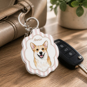Custom Pet Portrait Name Acrylic Keychain - Personalized Acrylic Keychain e9ed3808-a81e-46f6-acfd-b3fdc8ae83b6.jpg