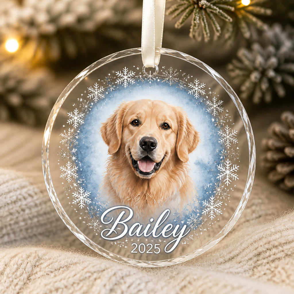 Custom Pet Photo Transparent Acrylic Ornament – Name & Year Snowflake Wreath - Personalized Transparent Acrylic Ornament e9ef5b95-dd5d-45a2-a992-1ca56e69ec3f.jpg
