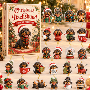 Christmas With Dachshund Advent Calendar 2026 - 24-Day Festive Countdown, Acrylic Charms Blind Box - Gift For Dachshund Lovers ea209174-be47-45ed-a7b5-422123d794da-dachshund-box-charms.png