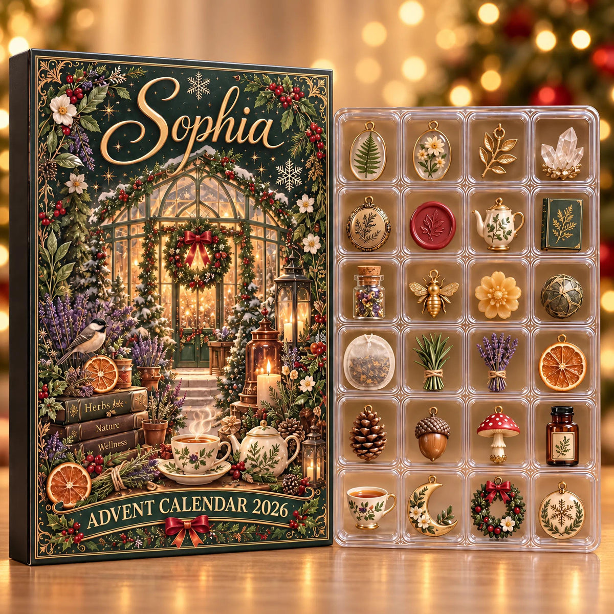 Personalized Herbal Greenhouse Advent Calendar 2026: Custom Name 24 Piece Botanical Charm Box ea23be20-9b0b-434b-8b62-e21da95eebb5-il_fullxfull.8493268440_ci3m.jpg