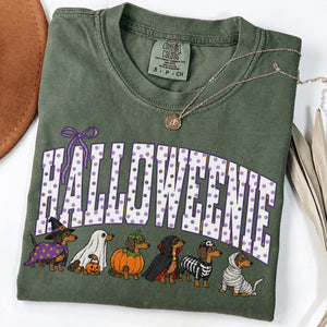 Halloween Dachshund Shirt Comfort Colors, Funny Halloweenie Dog Mom Tee, Wiener Dog Halloween Shirt, Doxie Mom Gift, Spooky Sausage Dog Tee ea251d3b-d045-4381-be0f-71f1059ffe75-5.jpg
