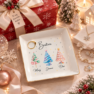 Best Friend Christmas Gift, Personalized Besties Ring Dish, Custom Names Ceramic Tray ea2782ac-40f1-4e48-b9ba-6ad5725e1742-t-i-xu-ng.png