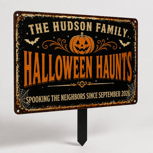 Personalized Halloween Haunts Yard Sign – Family Name & Since Year - Personalized Yard Sign ea523631-3049-44e9-8ad2-59a34ce51932.jpg